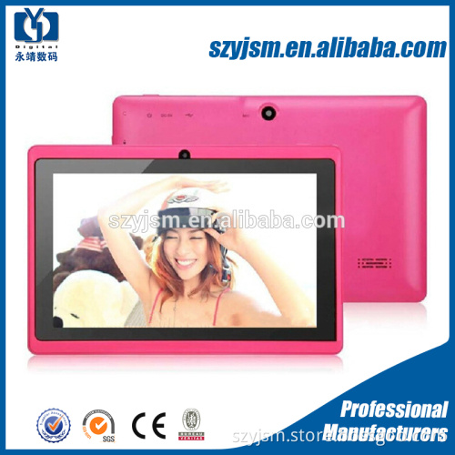 Allwinner A33 quad core 8GB 7 inch wifi tablet pc
